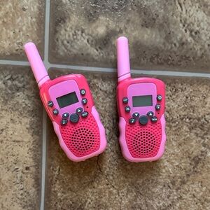 Pink Walkie Talkies